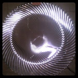 Nachtmann Glass Plates/Chargers.“Dancing Stars”.